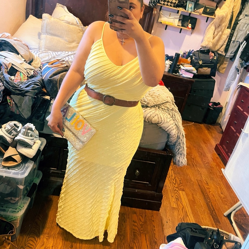 Yellow Maxi Dress